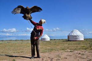 Eagle hunting Kyrgyzstan